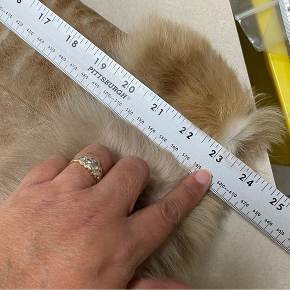 Via Veneto Jacket Womens Size Medium Tan  Lambskin Coat Penny Lane Joplin - Picture 15 of 17